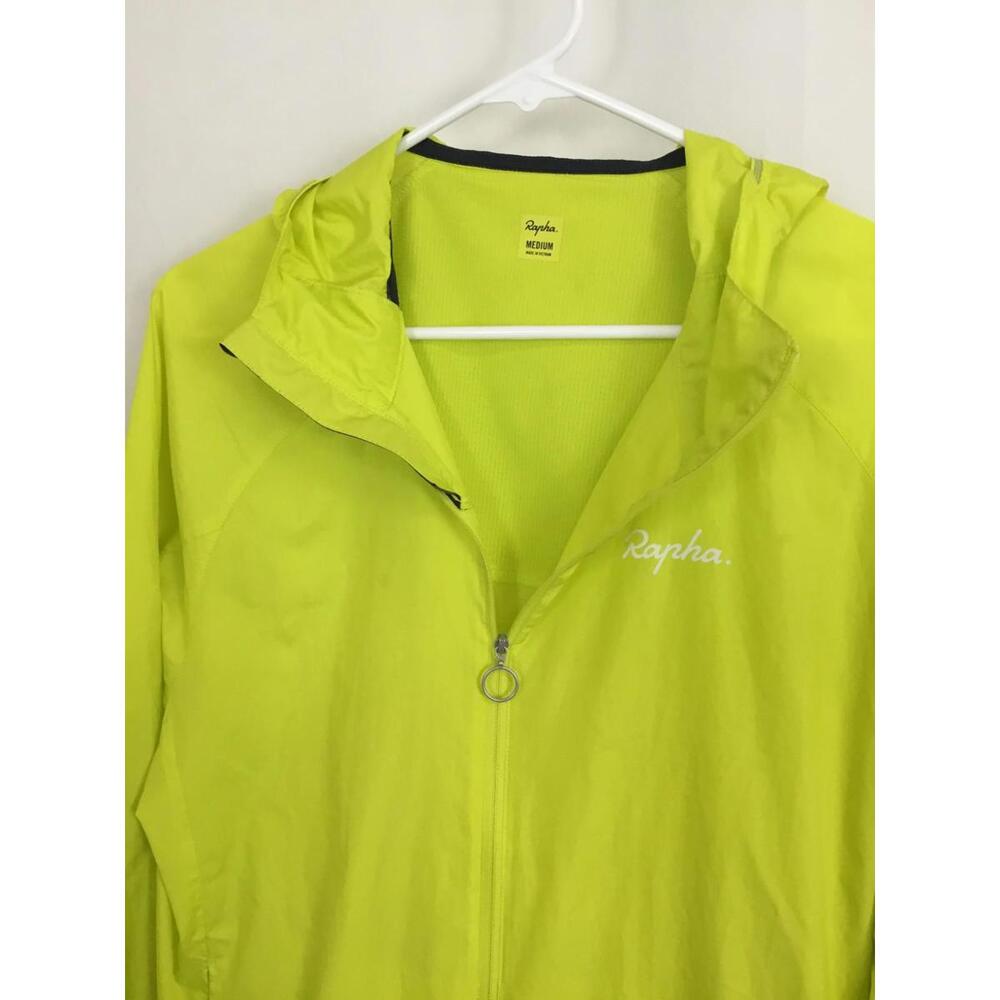 Ralph Lightweight Cycling Rain Jacket, Hi-Vis Yellow, Hooded, size M